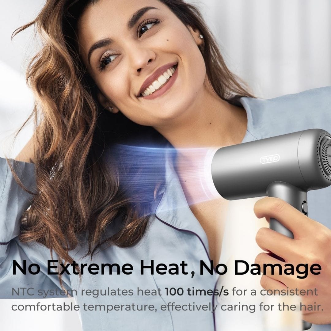TYMO Airhype LITE Hair dryer with 4 Temps & 3 Speeds - HC602G