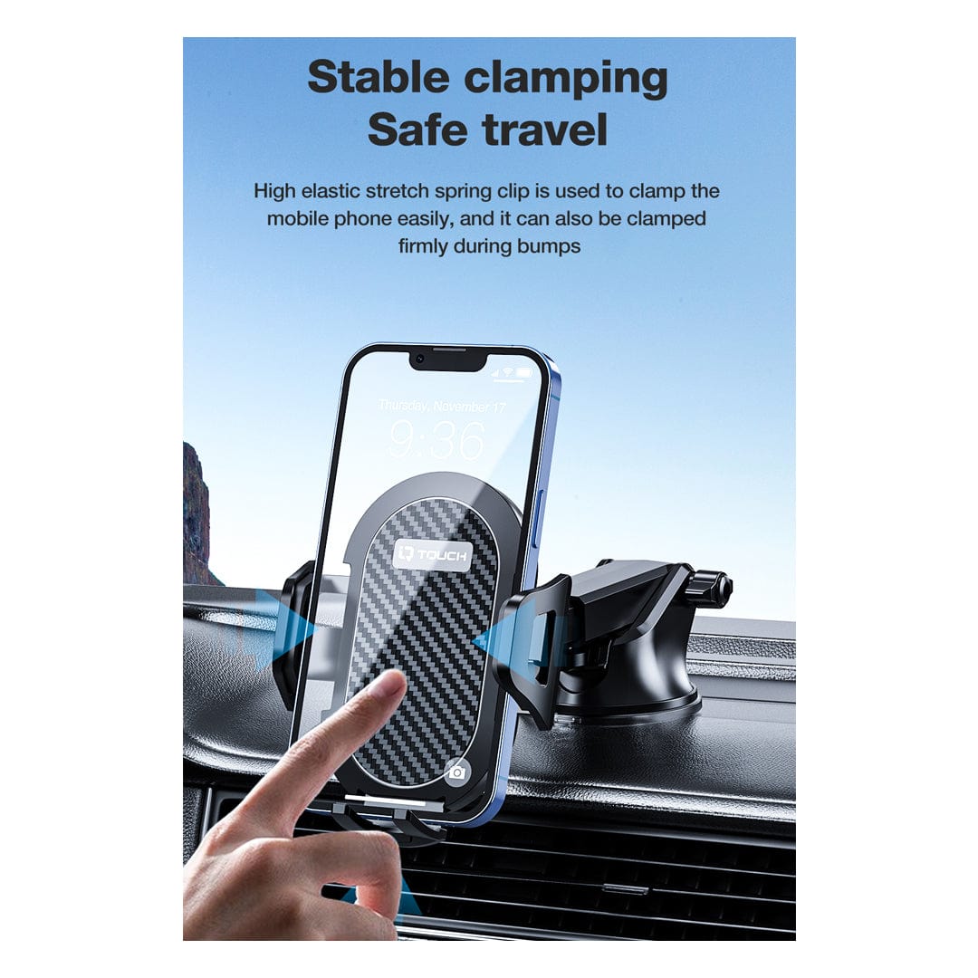 IQ TOUCH Universal Car Phone Super Suction Mount - RANGERAIRWING-3