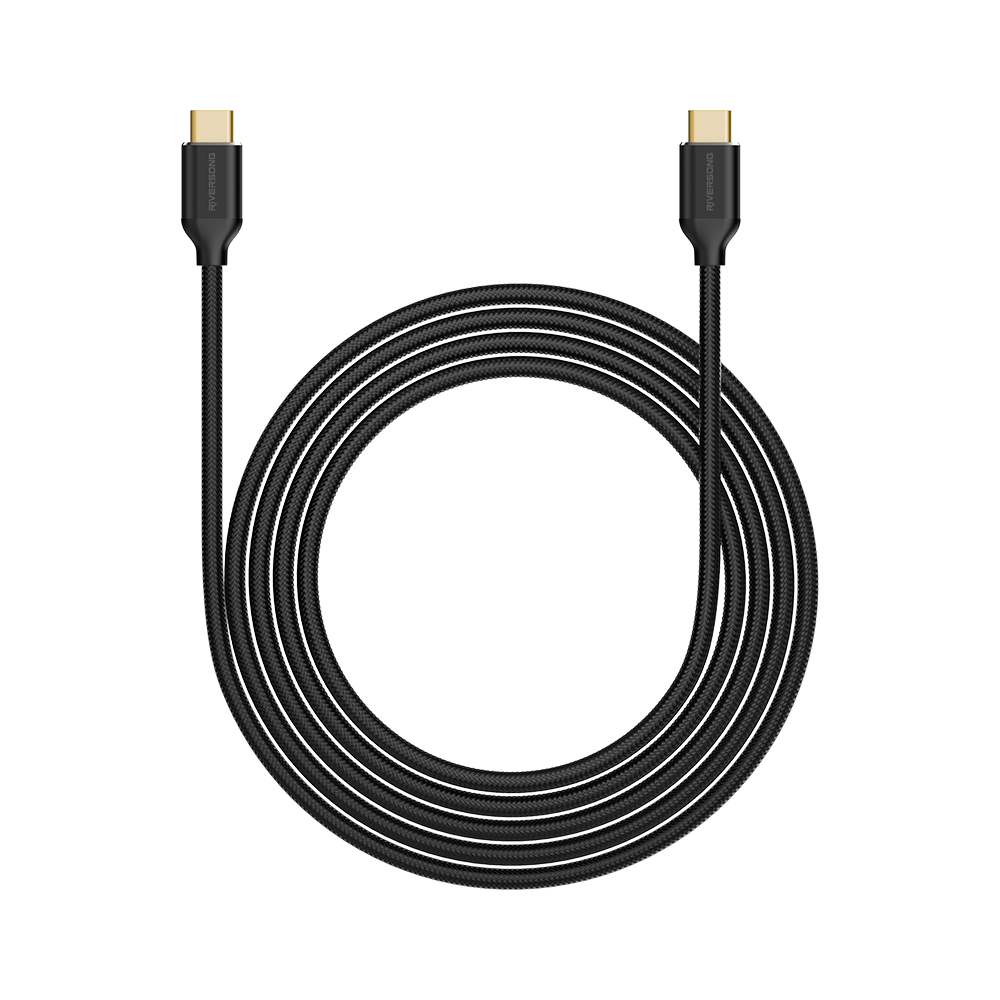 RIVERSONG 1.8 Meter USB-C to USB-C Fast Charging Cable - CT40
