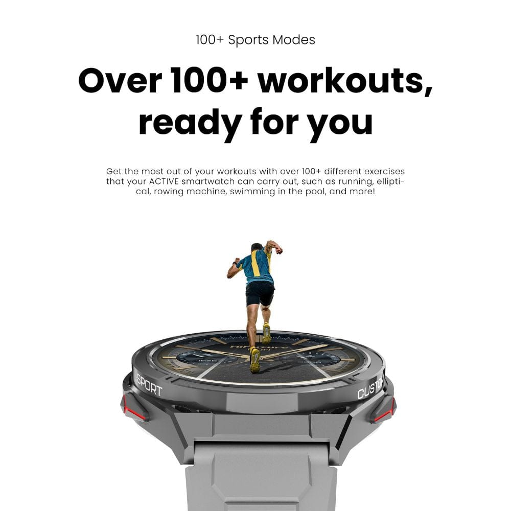 HiFuture ACTIVE Dual Band & Dual Core CPU Smart Watch with Extra Band - HSSW9
