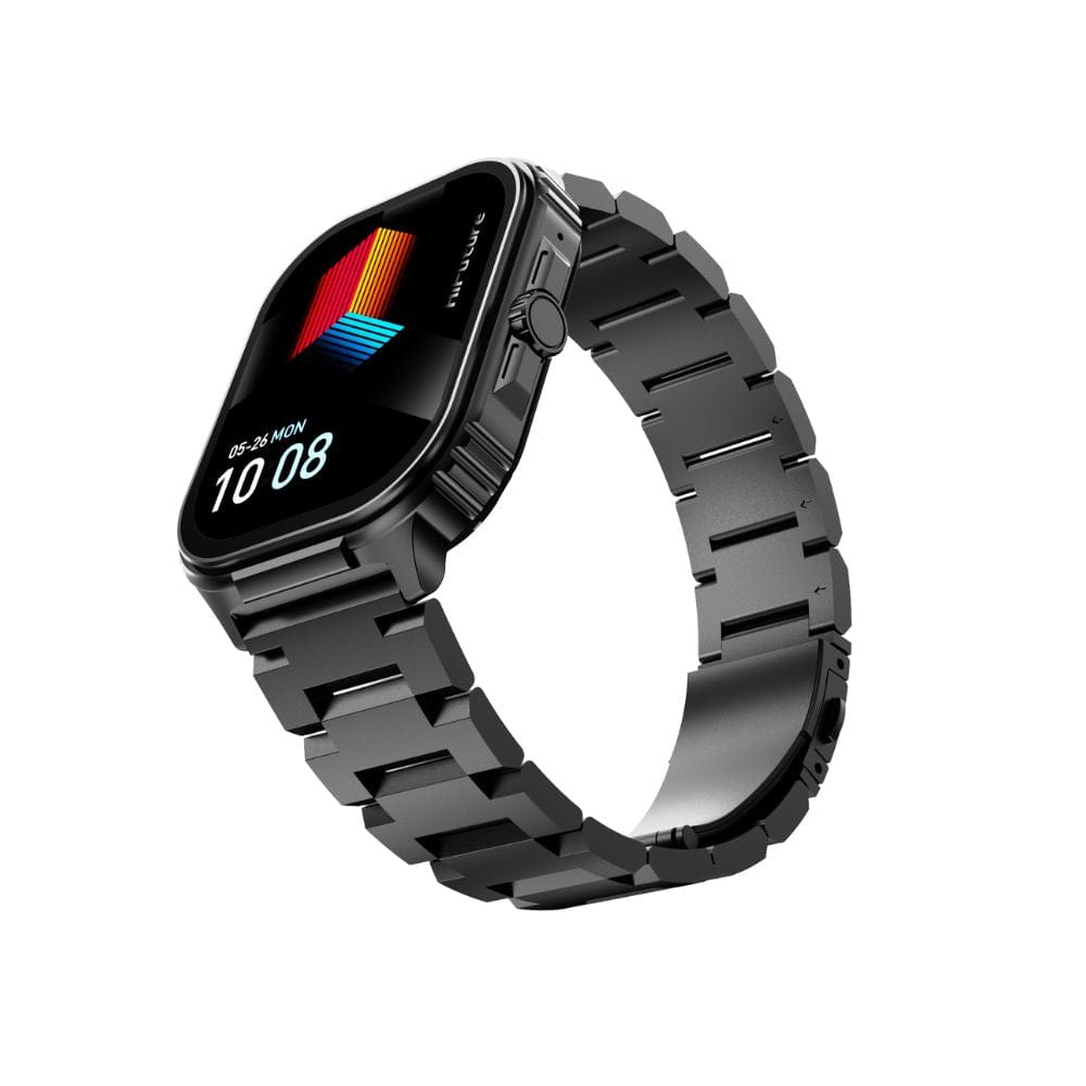 HiFuture Ultra3 PRO Premium Stainless Steel Smart Calling Watch (2.04 Inch AMOLED Display) - HSSW7
