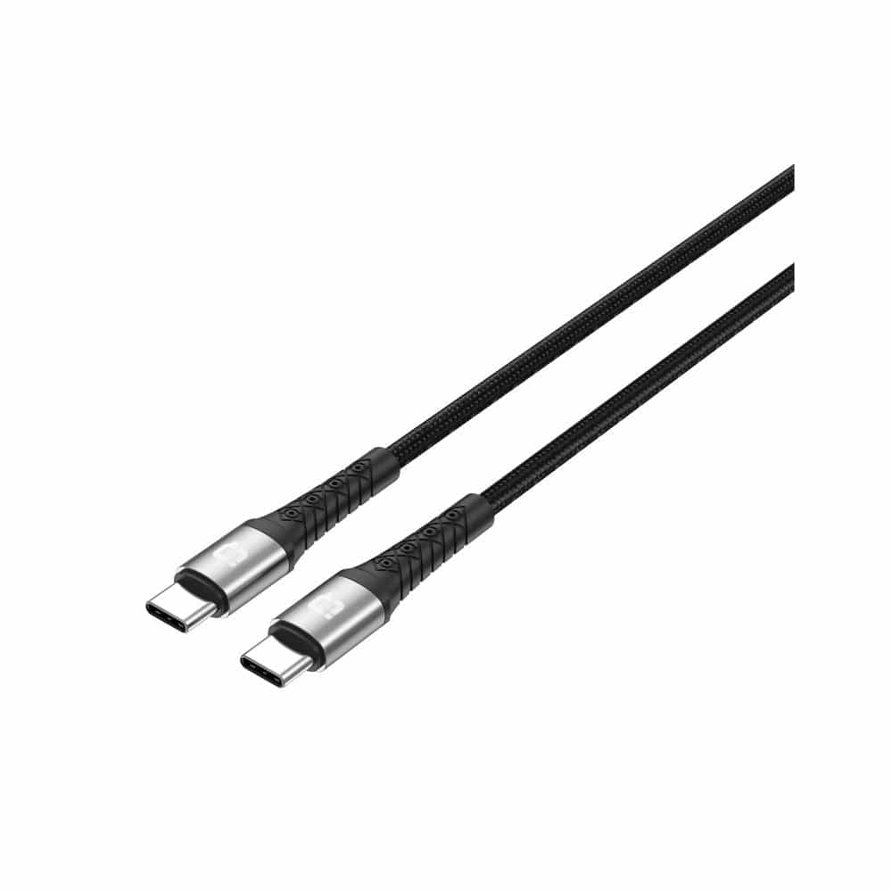 IQ Touch 66W Dual Type-C Car Charger with Type-C Charging Cable - PD66-C