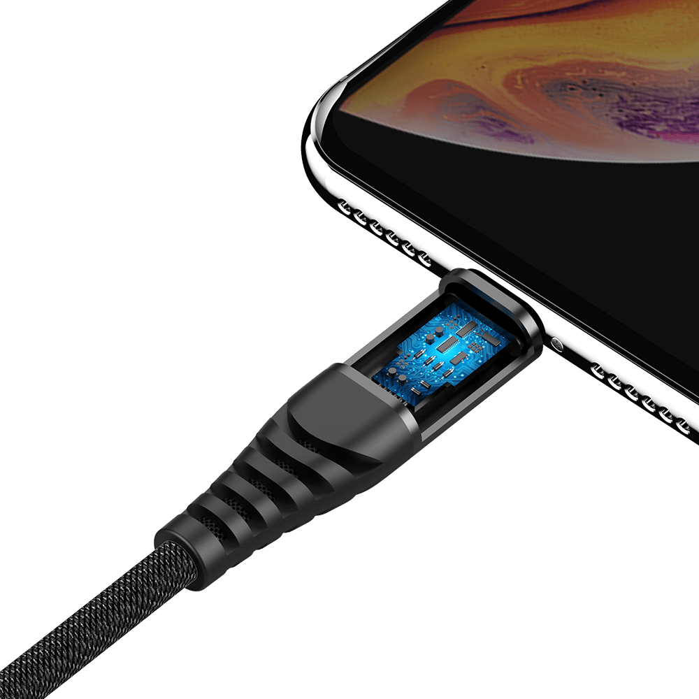 RIVERSONG 3-in-1 1M Fast Charging Cable (Micro, Lighting, Type-C) - C58