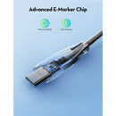 RAVPOWER 1.5M 100W Nylon Braid USB-C to USB-C Charging Cable - CB1035