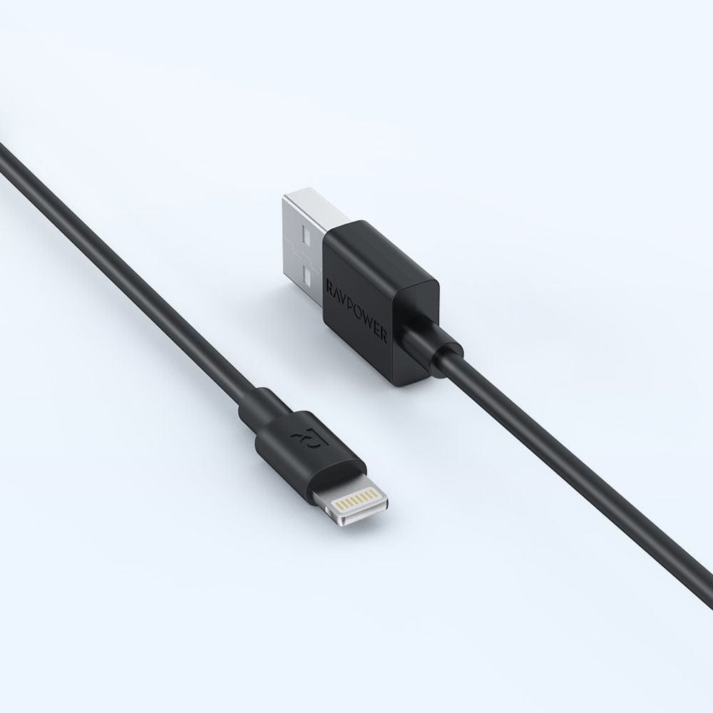 RAVPOWER USB-A to Lightning Fast Charger Cable - CB101