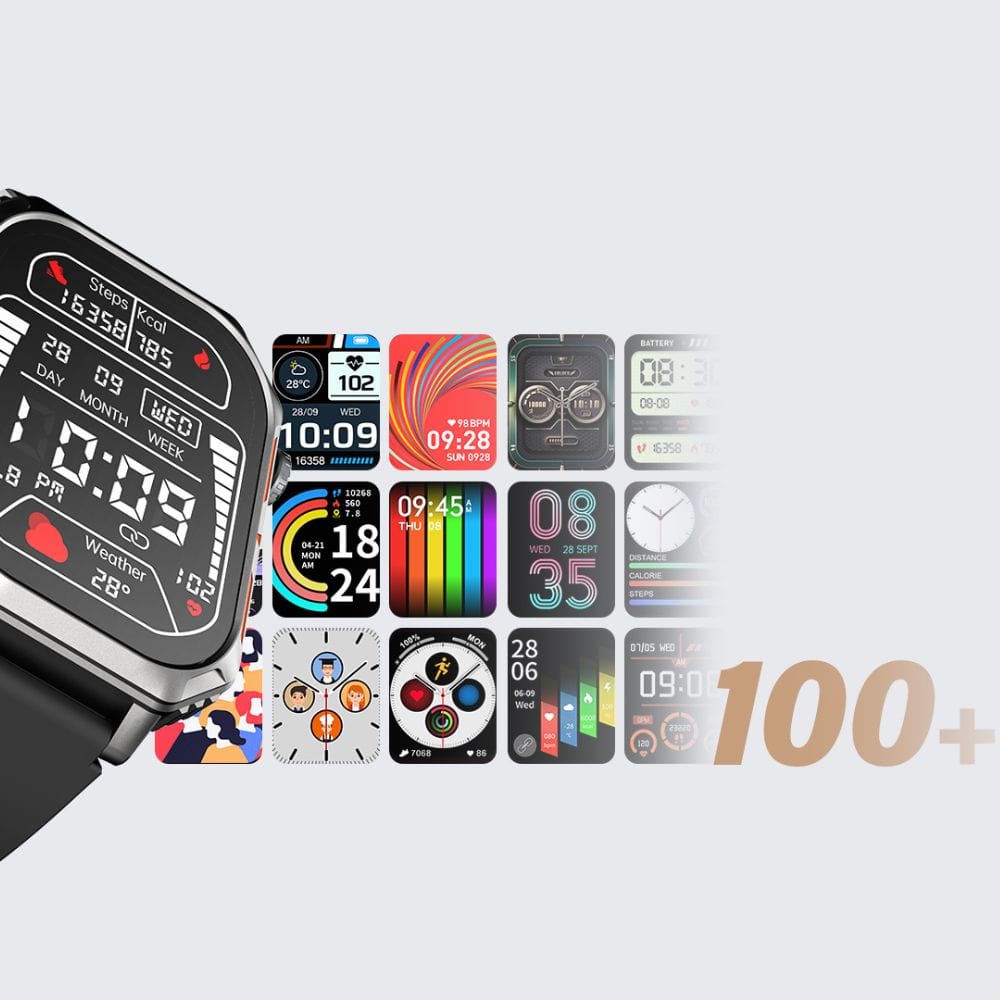 RIVERSONG Motive 8S Bluetooth Calling Smart Watch (2.02” Hi-Res Display) - SW803
