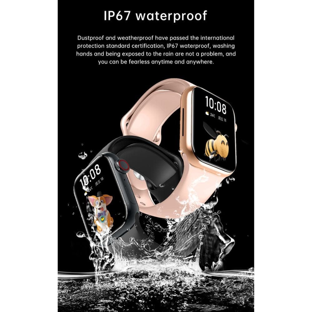 TELUX EVO 8 Smart Calling Watch with 1.91” FHD Display & Extra Strap - F1682