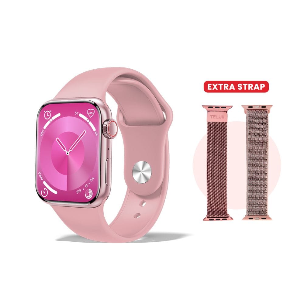 TELUX EVO 8 Smart Calling Watch with 1.91” FHD Display & Extra Strap - F1682