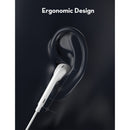 RAVPower Mono Earphone with Lightning Plug & In-Line Remote - BH1004