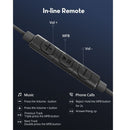 RAVPower Mono Earphone with Lightning Plug & In-Line Remote - BH1004