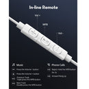 RAVPower Mono Earphone with Lightning Plug & In-Line Remote - BH1004