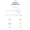 IQ Touch Apple Watch Charger with 1 Meter USB-C interface - SNAPLINK