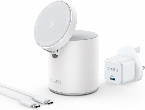 Anker 623 2-in-1 Magnetic Wireless Charger (MagGo) - B2568