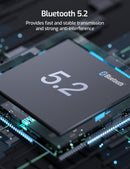 RAVPOWER Bluetooth Neckband Earphone with 80Hrs Playtime - RP.BH1003.BK