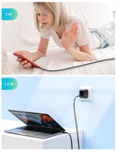 RAVPOWER 2M(6.6ft) 60W USB-C to USB-C Fast Charging Cable - CB1031