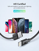 RAVPOWER 1M (3.3ft) USB-A to Lightning Fast Charger Cable - CB030