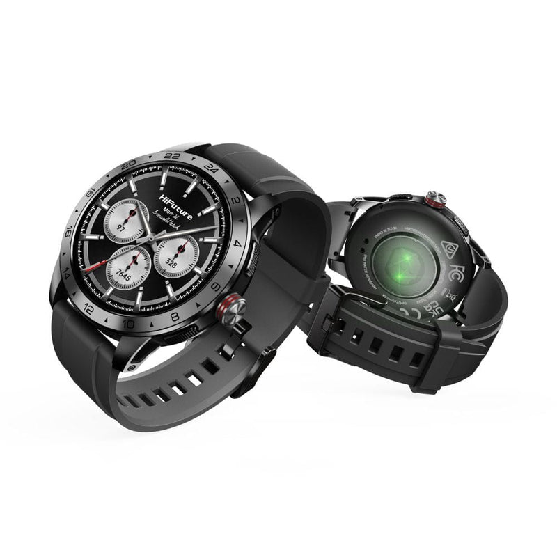 HiFuture Flex2 Smart Wireless calling Watch, 1.39" FHD Display, 100+ Sports Modes, IP68 Waterproof, 10-Day Battery, FTFLX2