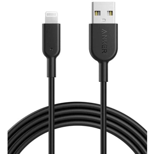 كابل انكر 321 باورلاين ll USB-A مع موصل Lightning (1.8 متر) - A8433