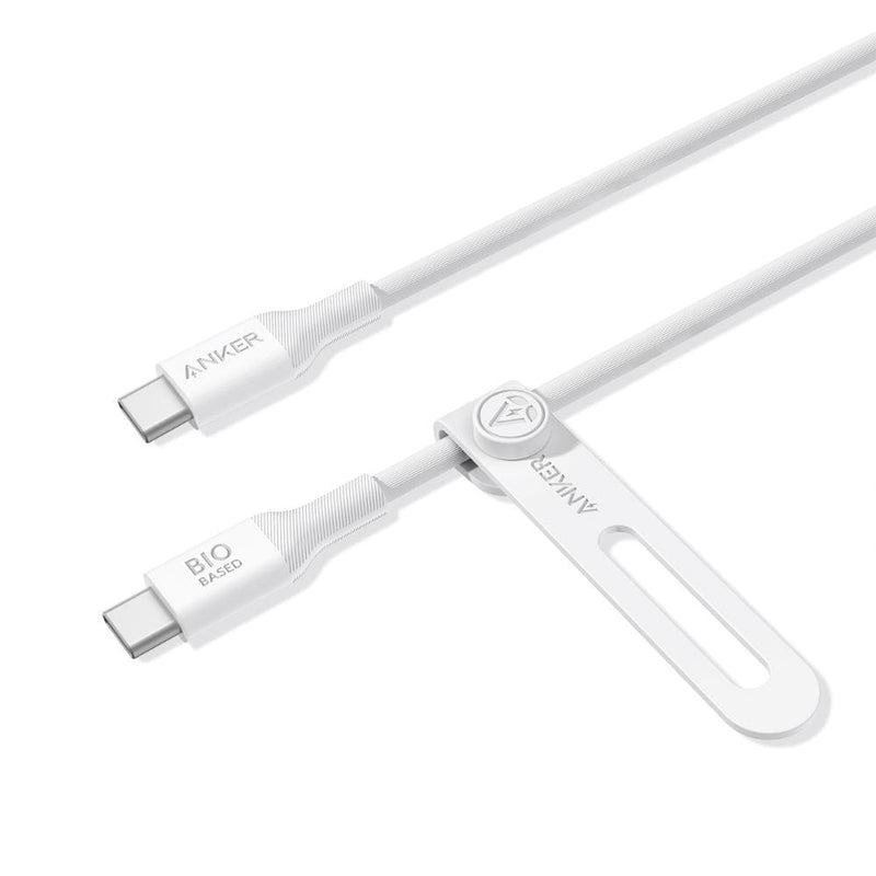 كابل شحن أنكر 544 USB-C إلى USB-C بقوة 140 واط بطول 3 أقدام (قائم على الحياة) - A80F1