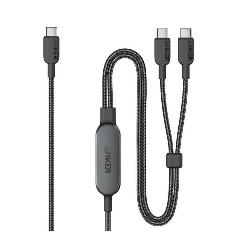 Anker 2-in-1 USB-C to USB-C Cable (140W Max, Braided) - A8895