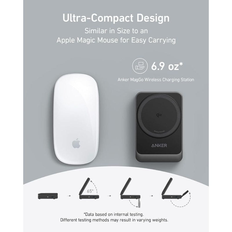 Anker 3-in-1 MagSafe 15W Wireless Charging Station for Apple Devices - B2557