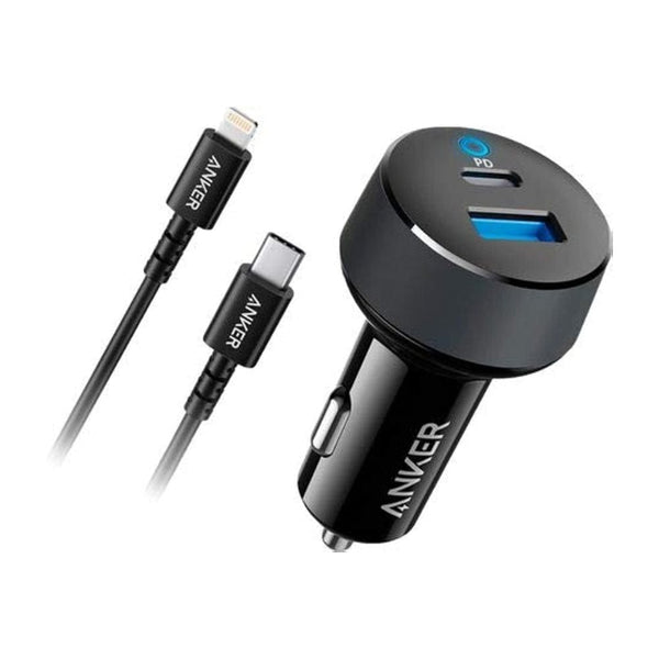 Anker 30W 2-Port Car Charger With Charging Cable - B2726