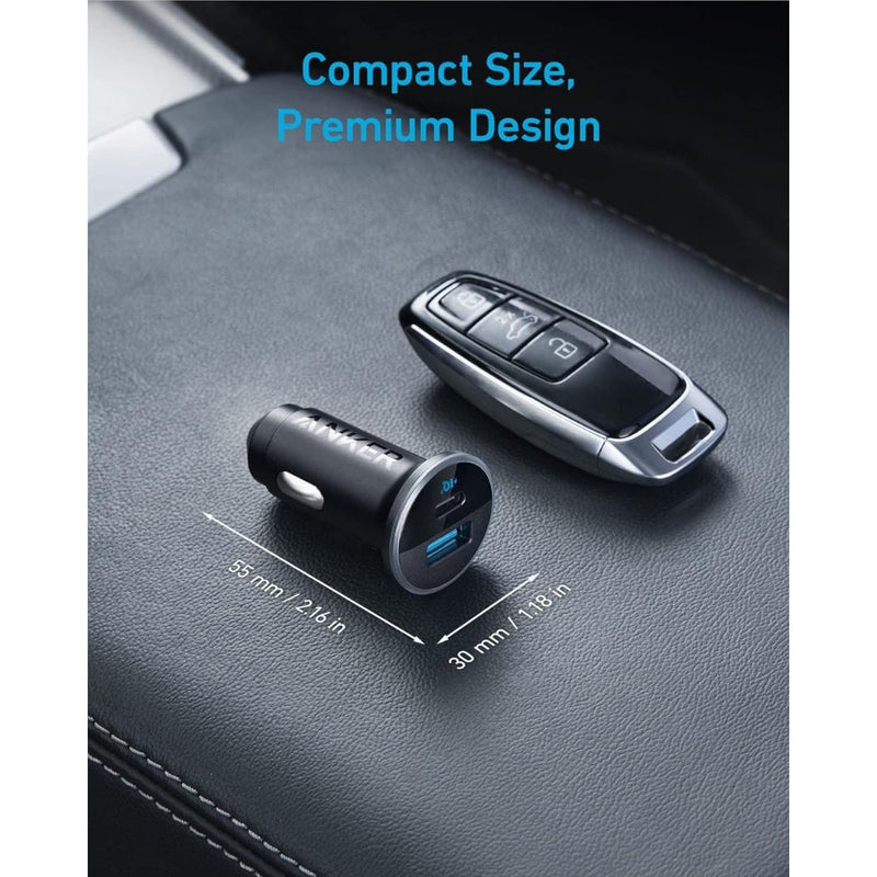 Anker 323 USB-C Car Charger Adapter (52.5W) - A2735