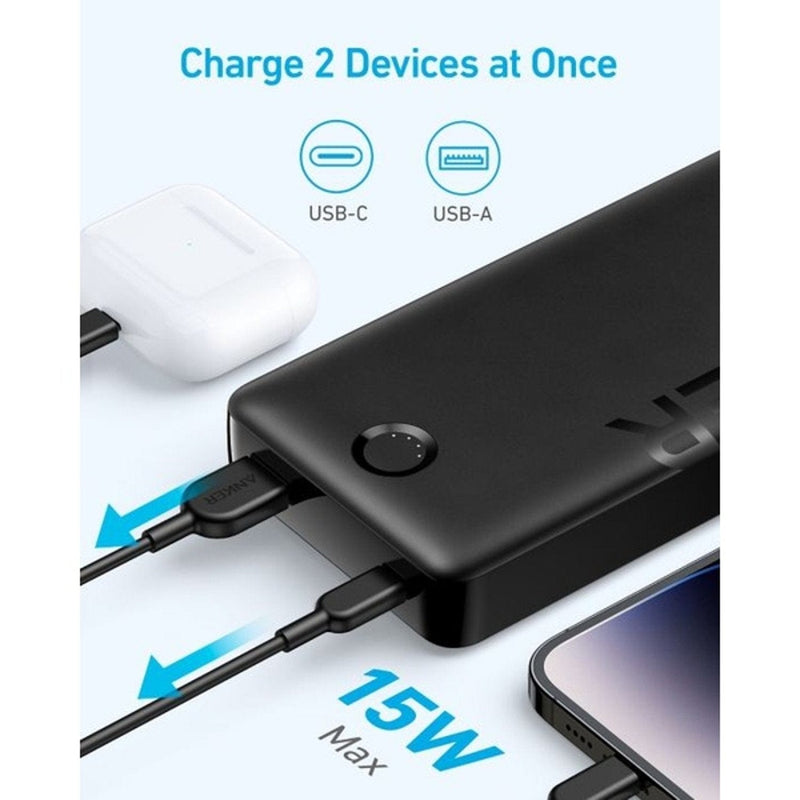 Anker 325 Portable Power Bank with 2 Port (PowerCore 20K) - A1268