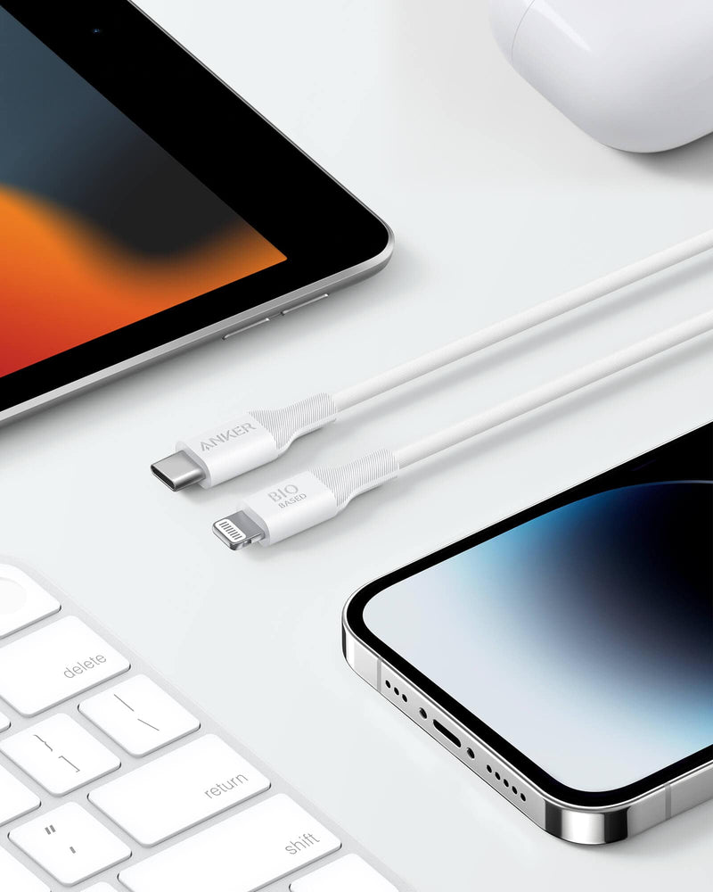 Anker 542 USB-C to Lightning Charging Cable (Bio-Based)