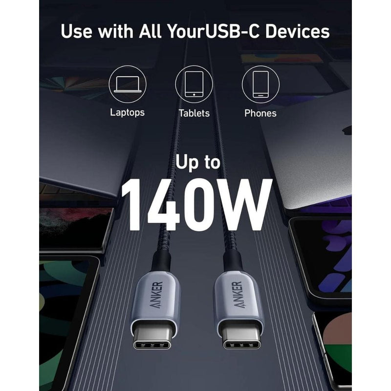 Anker 765 USB C to USB C Charging Cable 1.8M (140 Watt) - A8866