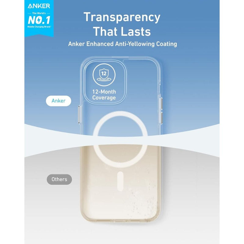 Anker iPhone 16 Clear Phone Case (Compatible with MagSafe) - A90H2