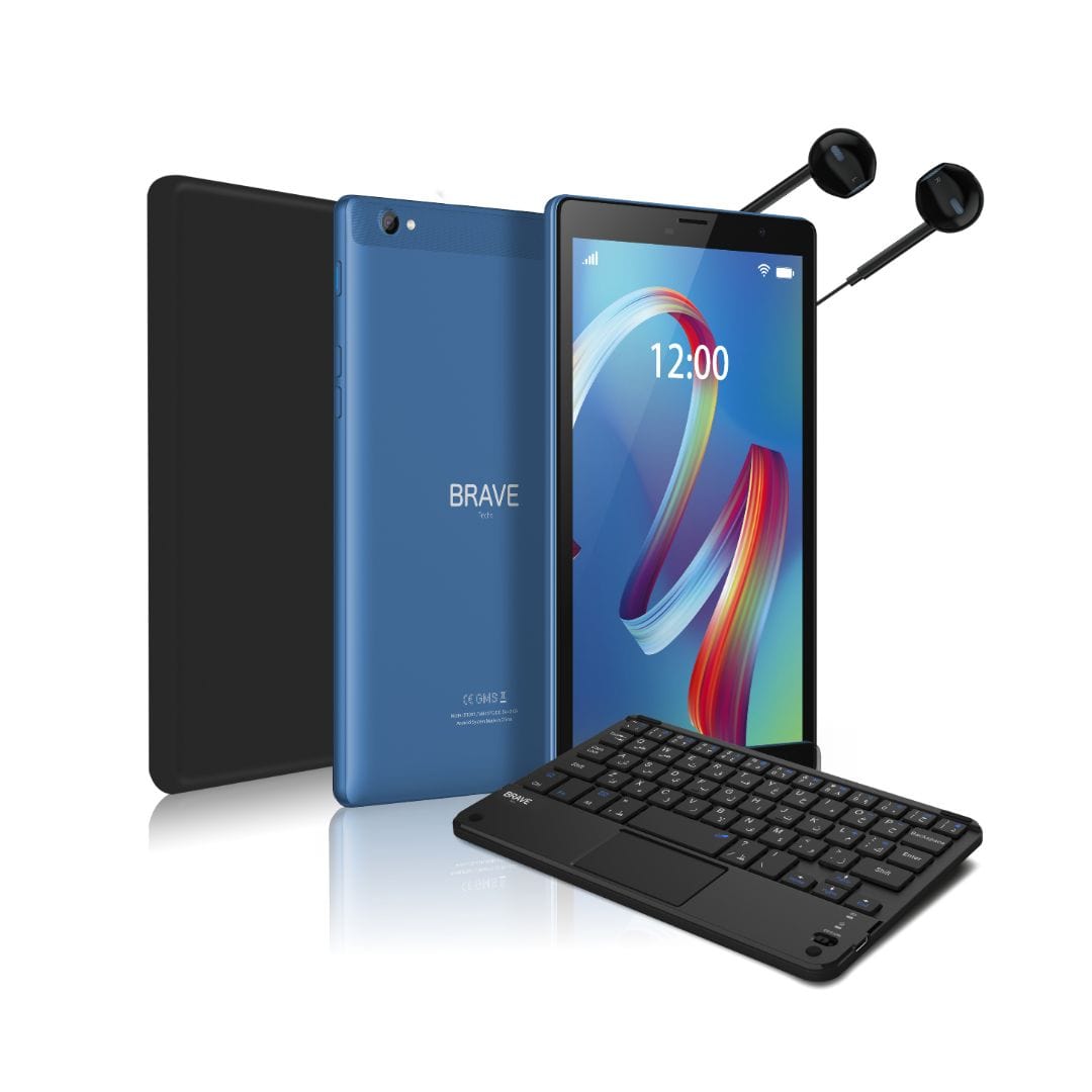BRAVE 8 Inch Android Tablet Quad Core 1.6Ghz Android Tablet - BT8X1