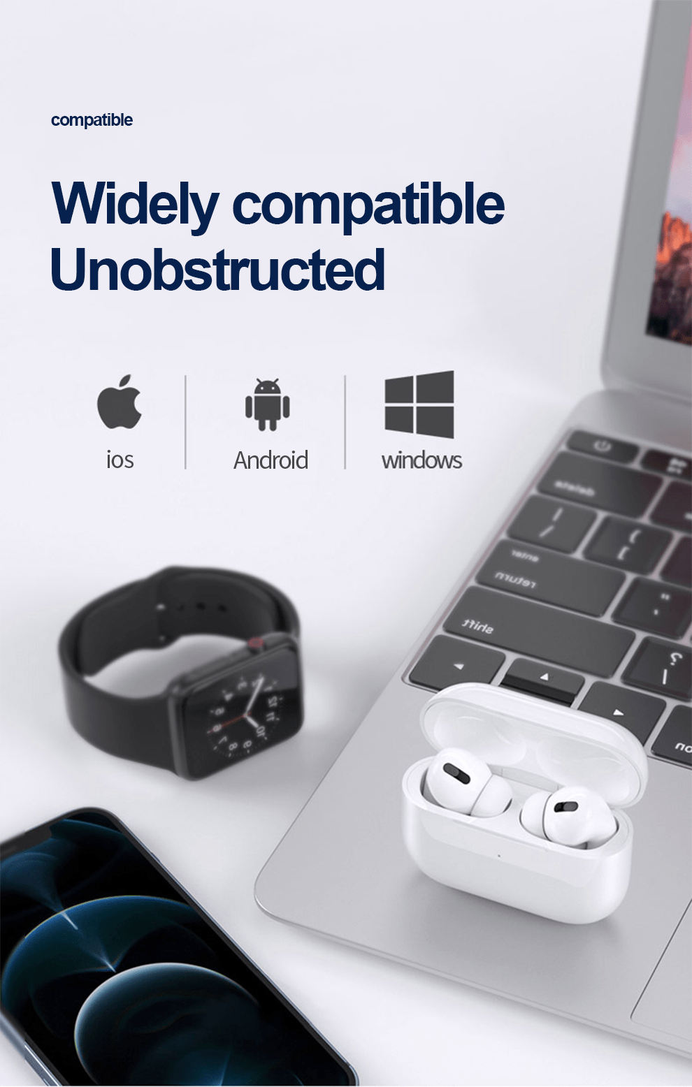 Intouch Earbuds Iq Touch Wireless Earbuds - Earbuds With Microphone | Electrongy