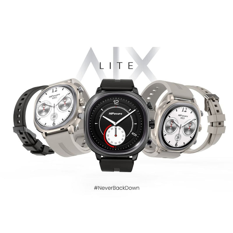 HiFuture AIX Lite Dual Core Smart Watch with Extra Belt (Gorilla Glass) - HSSW8