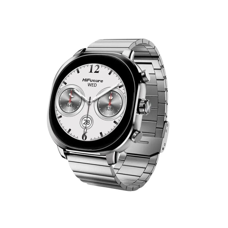 HiFuture FutureFit Aix Stainless Steel Smart Watch (Gorilla Glass) - HSSW2