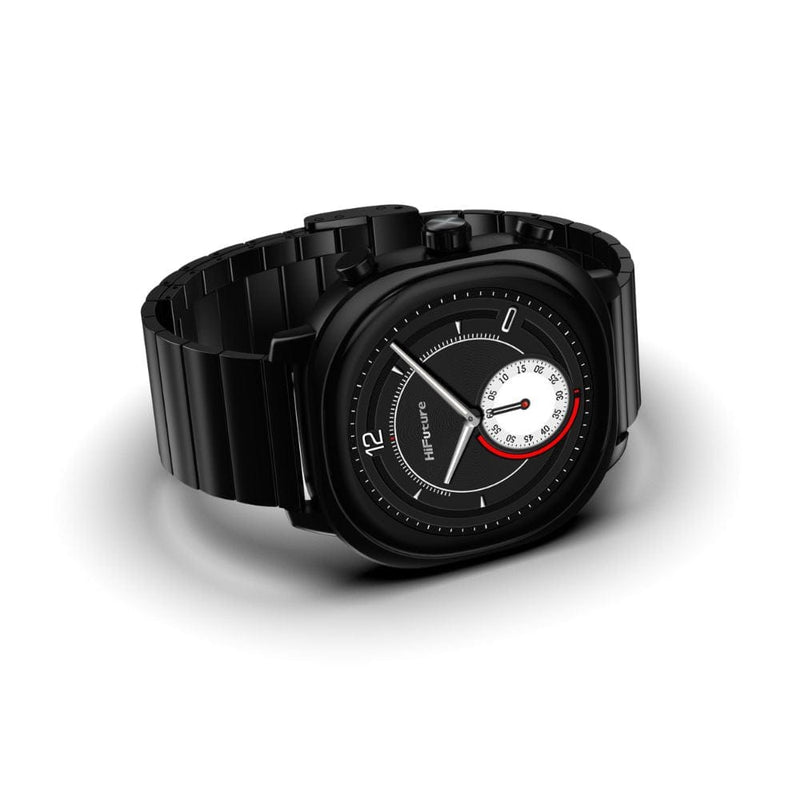 HiFuture FutureFit Aix Stainless Steel Smart Watch (Gorilla Glass) - HSSW2