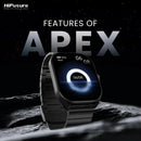 HiFuture FutureFit Apex Stainless Steel Smart Watch (2.04 Inch Display) - HSSW3
