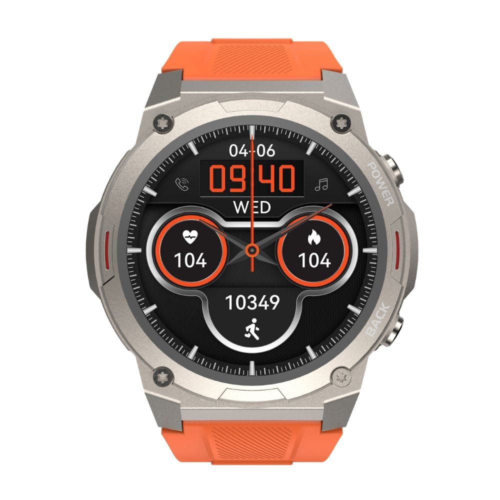 HiFuture FutureGo Mix2 AMOLED Display Wireless Calling Smartwatch HS