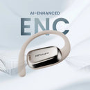 HiFuture SONIFY Open Ear Wireless Earbuds, 20 Hrs Playtime, AI ENC Noise Cancellation - HSSW9