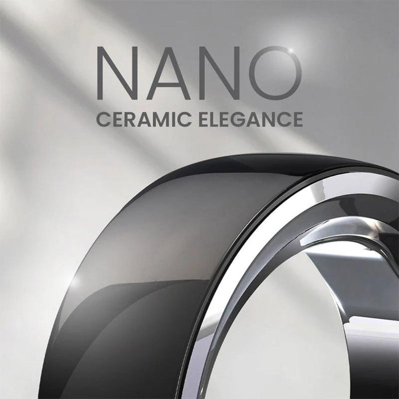HiFuture Smart Ring with Nano Ceramic Design (Black) - HRFR1