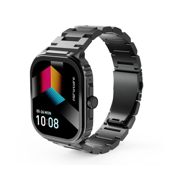 HiFuture Ultra3 PRO Premium Stainless Steel Smart Calling Watch (2.04  Inch AMOLED Display) - HSSW7