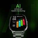 HiFuture Ultra3 PRO Premium Stainless Steel Smart Calling Watch (2.04  Inch AMOLED Display) - HSSW7