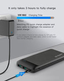 IQ Touch 10000mAh Carbon Fiber Power Bank - CARBONBOOST-10