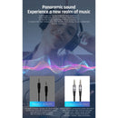 IQ TOUCH 3.5mm Nylon braided 1 Meter Aux Cable - AUDIOLINK-AUX