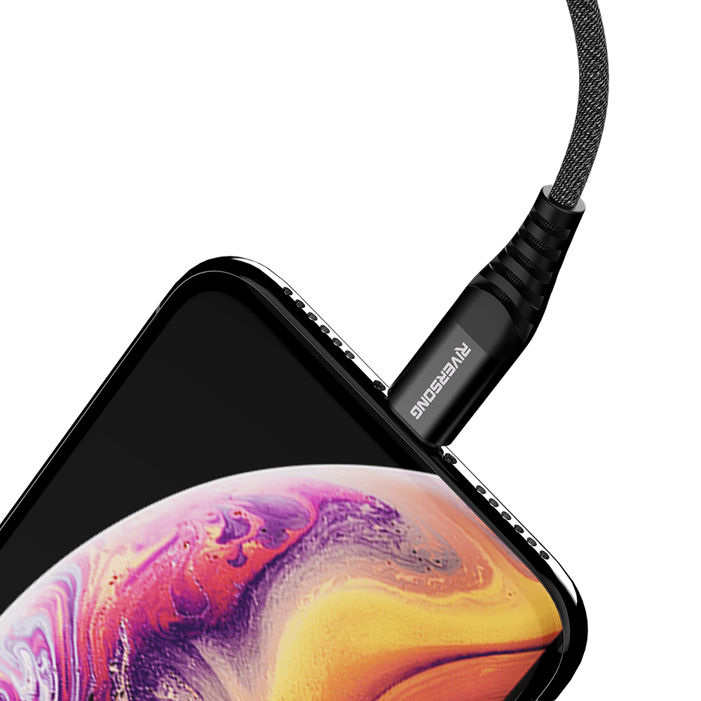 RIVERSONG 3-in-1 1M Fast Charging Cable (Micro, Lighting, Type-C) - C58