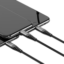 RIVERSONG 3-in-1 1M Fast Charging Cable (Micro, Lighting, Type-C) - C58