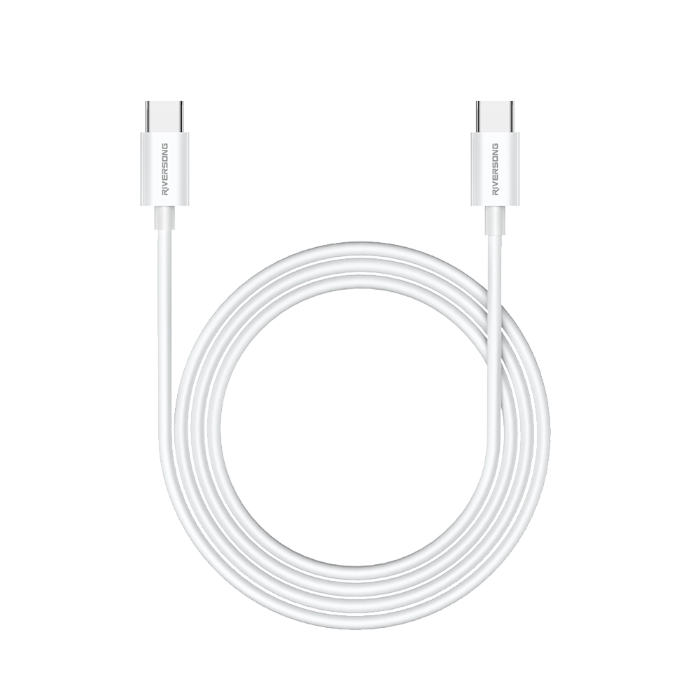 RIVERSONG 1M(3.3ft) 60W USB-C to USB-C Fast Charging Cable - CT76
