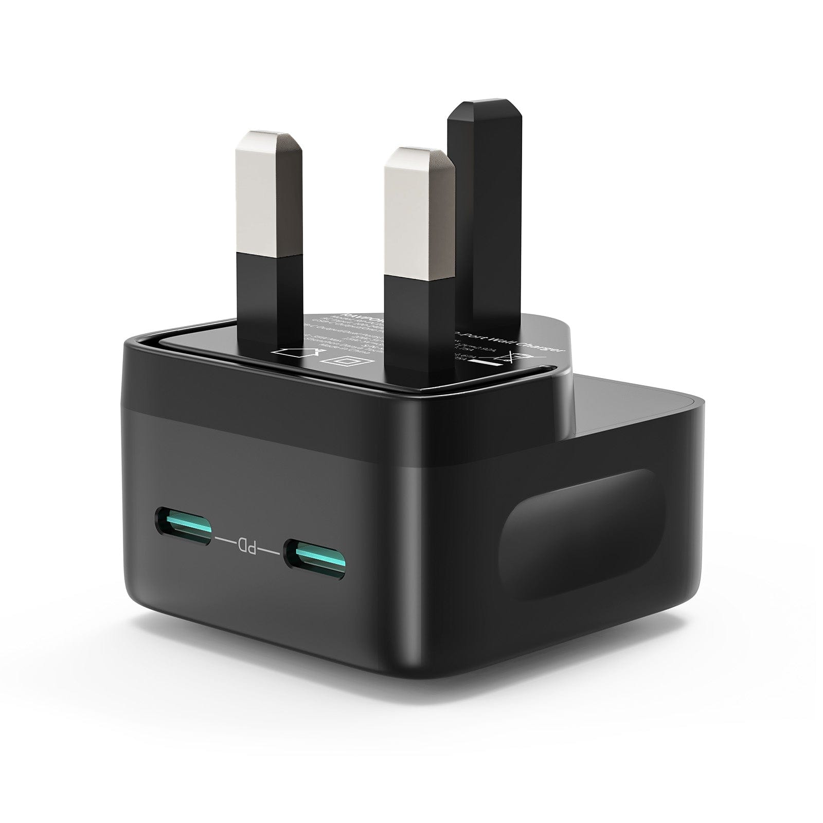 RAVPOWER 35W PD Pioneer 2 Port USB-C Wall Charger - PC1031