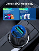 RAVPOWER 2 Port 49W Fast Car Charger with 1M Lightning Cable - VC031