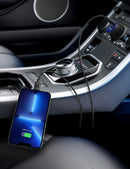 RAVPOWER 2 Port 49W Fast Car Charger with 1M Lightning Cable - VC031